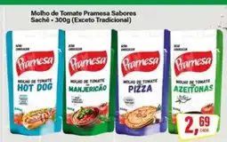 Rede Supermarket Molho de Tomate Pramesa Sabores oferta