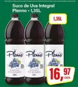 Rede Supermarket Suco de Uva Integral Plenno oferta