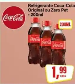 Rede Supermarket Refrigerante Coca-Cola Original ou Zero Pet oferta