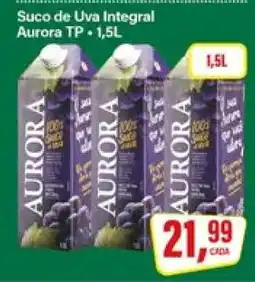 Rede Supermarket Suco de Uva Integral Aurora Tp oferta