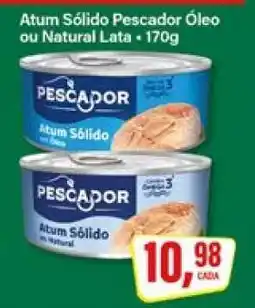Rede Supermarket Atum Sólido Pescador Óleo ou Natural Lata oferta