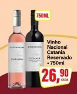 Rede Supermarket Vinho Nacional Catania Reservado oferta