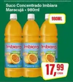Rede Supermarket Suco Concentrado Imbiara Maracujá oferta