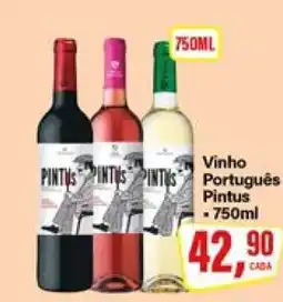 Rede Supermarket Vinho Português Pintus oferta