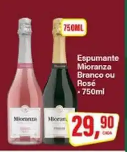 Rede Supermarket Espumante Mioranza Branco ou Rosé oferta