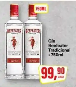 Rede Supermarket Gin Beefeater Tradicional oferta