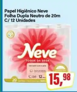Rede Supermarket Papel Higiênico Neve oferta