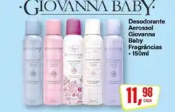 Rede Supermarket Desodorante Aerossol Giovanna Baby oferta