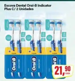 Rede Supermarket Escova Dental Oral-B Indicator Plus C/ 2 Unidades oferta