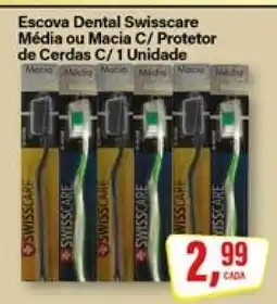 Rede Supermarket Escova Dental Swisscare oferta