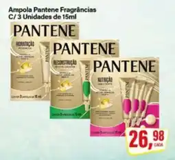 Rede Supermarket Ampola Pantene Fragrâncias oferta