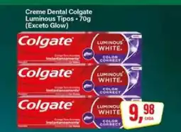 Rede Supermarket Creme Dental Colgate Luminous Tipos oferta