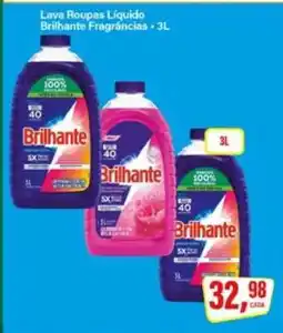 Rede Supermarket Lava Roupas Líquido Brilhante Fragrâncias oferta