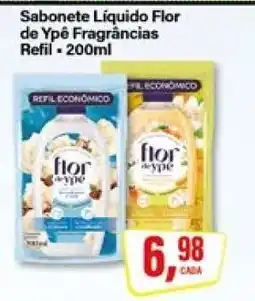 Rede Supermarket Sabonete Líquido Flor de Ypê Fragrâncias Refil oferta