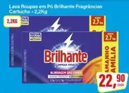 Rede Supermarket Lava Roupas em Pó Brilhante Fragrâncias Cartucho oferta