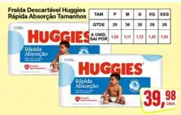 Rede Supermarket Huggies oferta