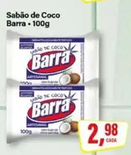 Rede Supermarket Sabão de Coco Barra oferta