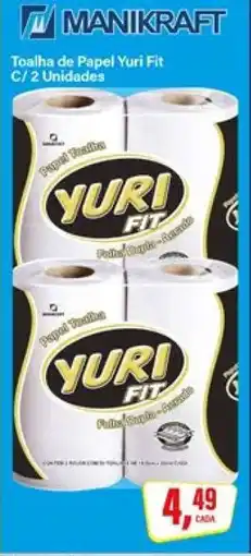 Rede Supermarket Toalha de Papel Yuri Fit oferta