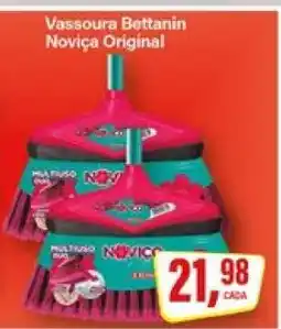 Rede Supermarket Vassoura Bettanin Noviça Original oferta