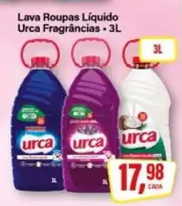 Rede Supermarket Lava Roupas Líquido Urca Fragrâncias oferta