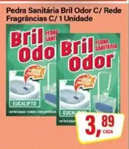 Rede Supermarket Pedra Sanitária Bril Odor C/ Rede oferta
