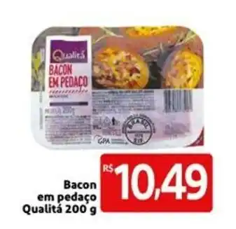 Extra Bacon em Pedaco Qualita 200g oferta