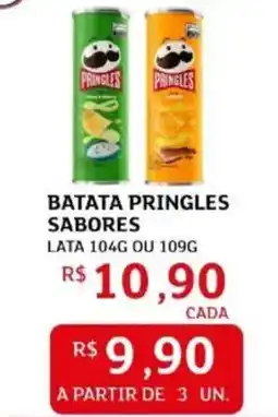 Assaí Atacadista Batata pringles sabores oferta