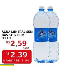 Assaí Atacadista Água mineral sem gás ster bom pet oferta