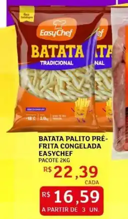 Assaí Atacadista Batata palito pré-frita congelada easychef oferta