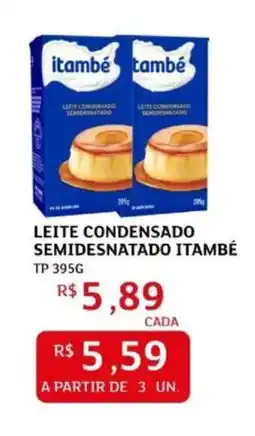 Assaí Atacadista Leite condensado semidesnatado itambé oferta