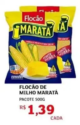 Assaí Atacadista Flocão de milho maratá oferta