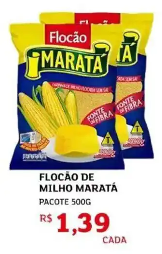 Assaí Atacadista Flocão de milho maratá oferta