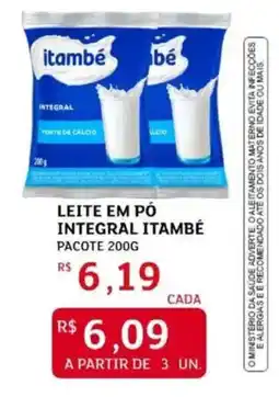 Assaí Atacadista Leite em pó integral itambé pacote oferta