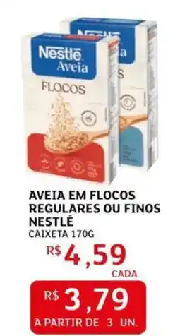 Assaí Atacadista Aveia em flocos regulares ou finos nestlé caixeta oferta