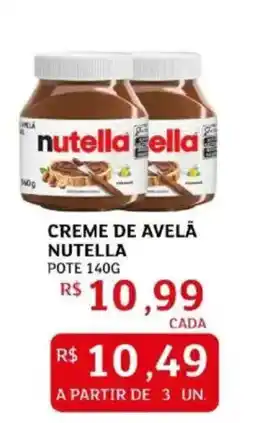 Assaí Atacadista Creme de avelā nutella pote oferta