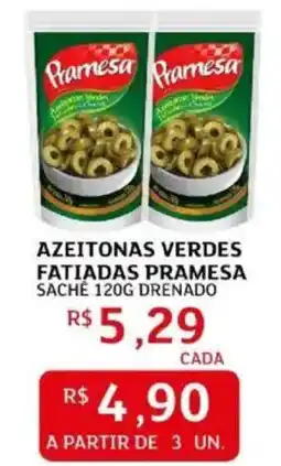 Assaí Atacadista Azeitonas verdes fatiadas pramesa sache drenado oferta