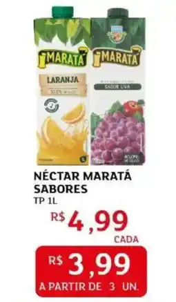 Assaí Atacadista Nectar maratá sabores oferta