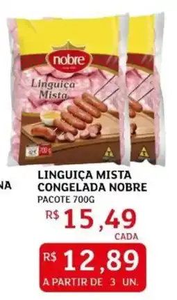 Assaí Atacadista Linguiça mista congelada nobre oferta