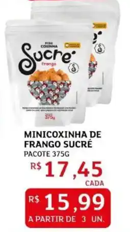 Assaí Atacadista Minicoxinha de frango sucré pacote oferta