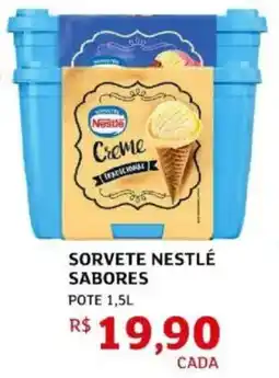 Assaí Atacadista Sorvete nestlé sabores oferta