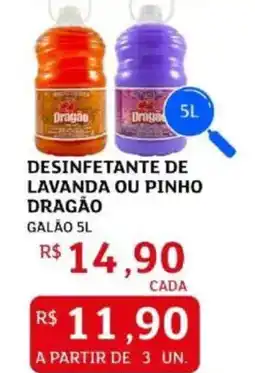 Assaí Atacadista Desinfetante de lavanda ou pinho dragão oferta
