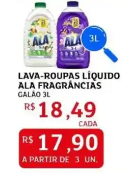 Assaí Atacadista Lava-roupas líquido ala fragrâncias galão oferta