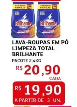 Assaí Atacadista Lava-roupas em pó limpeza total brilhante oferta