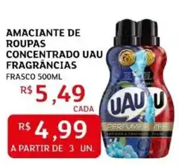 Assaí Atacadista Amaciante de roupas concentrado uau fragrâncias oferta