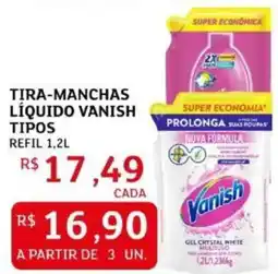 Assaí Atacadista Tira-manchas líquido vanish tipos refil oferta