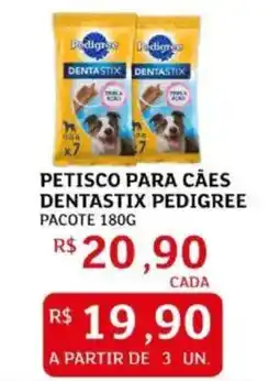 Assaí Atacadista Petisco para cães dentastix pedigree pacote oferta