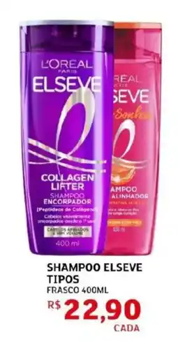 Assaí Atacadista Shampoo elseve tipos oferta
