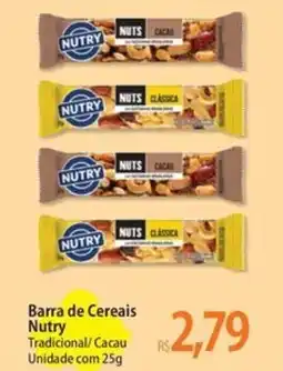 Atacadão Barra de Cereais Nutry oferta