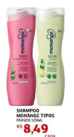 Assaí Atacadista Shampoo monange tipos oferta