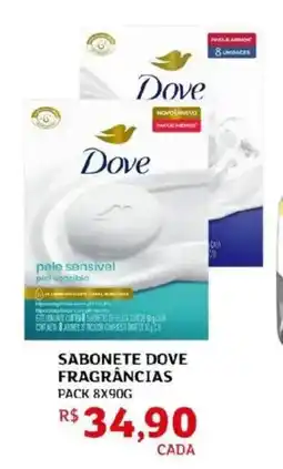 Assaí Atacadista Sabonete dove fragrâncias oferta